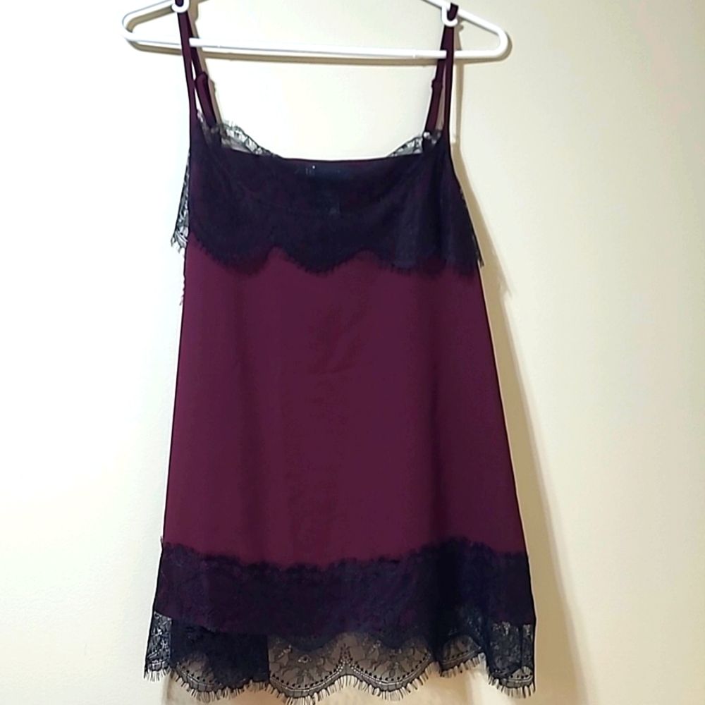INC International Concpts Lacy Tank Top